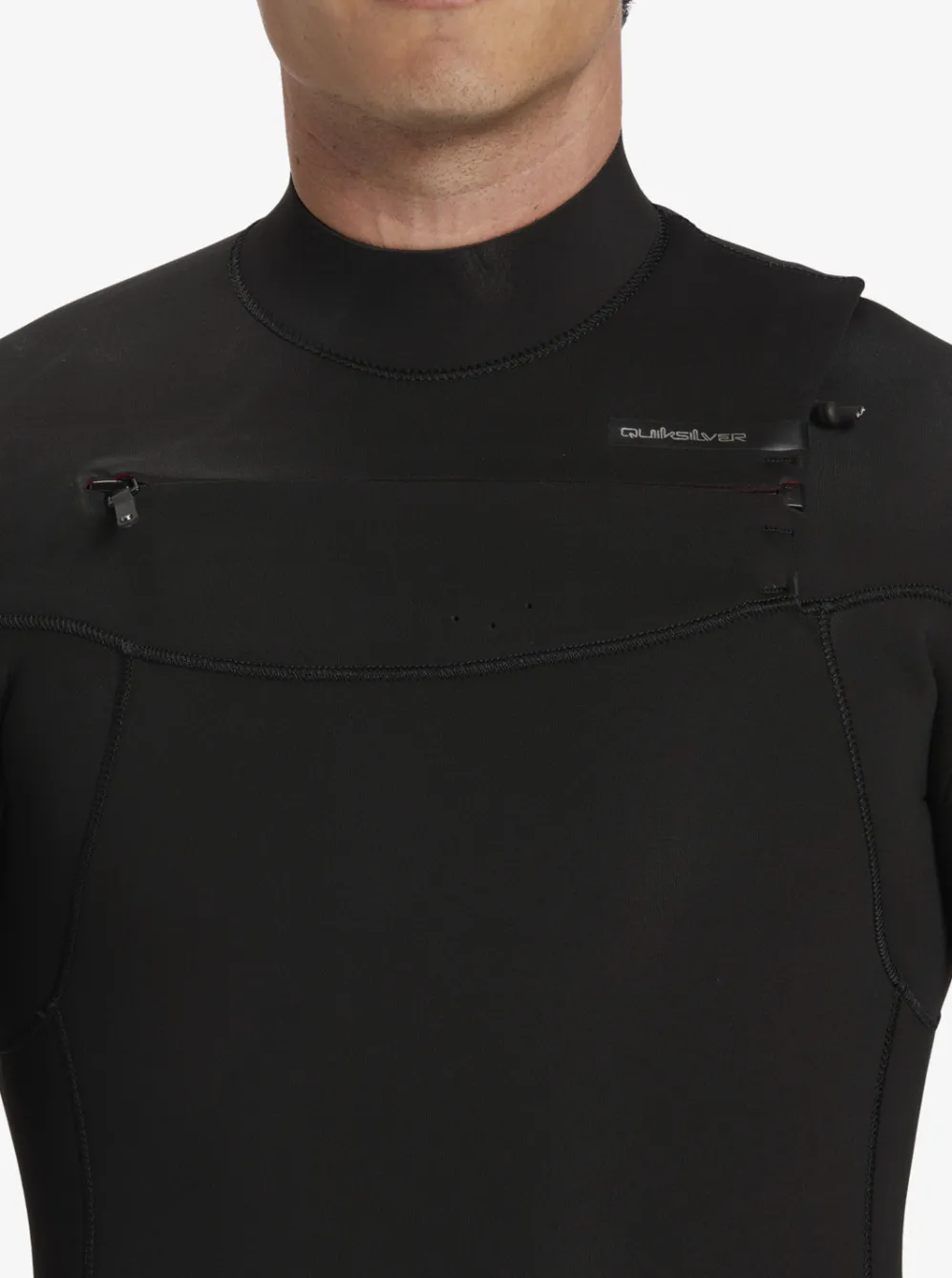 Quiksilver Wetsuits|4/3 Everyday Sessions Chest-Zip Wetsuit Black
