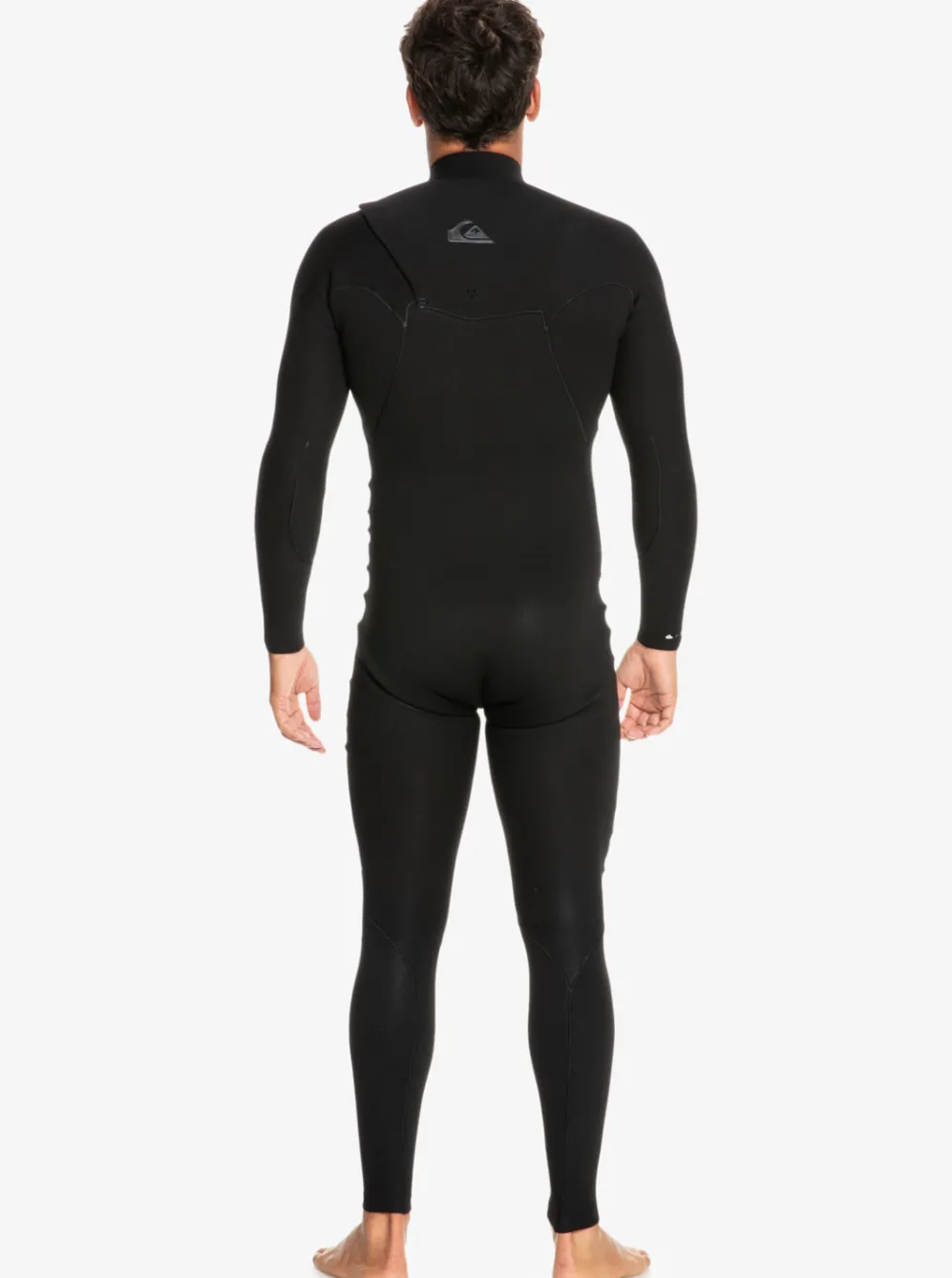 Quiksilver Wetsuits|4/3 Highline Chest Zip Wetsuit Black