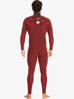 Quiksilver Wetsuits|4/3 Highline Chest Zip Wetsuit Black