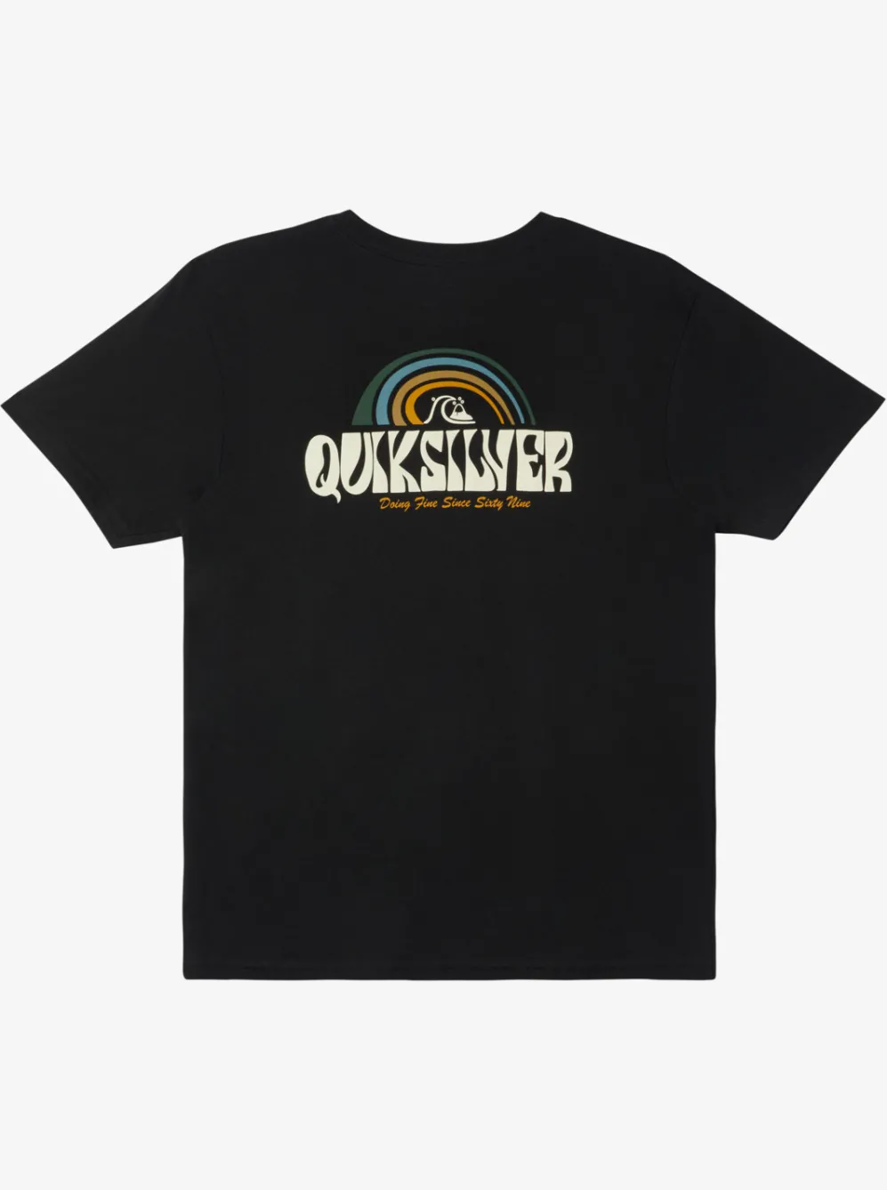 Quiksilver Tees|Above The Clouds T-Shirt Black