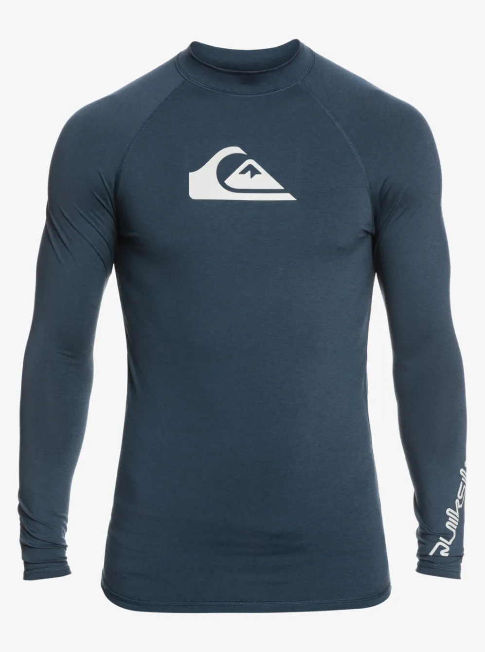 Quiksilver Rashguards|All Time Long Sleeve Upf 50 Rashguard Navy Blazer Heather
