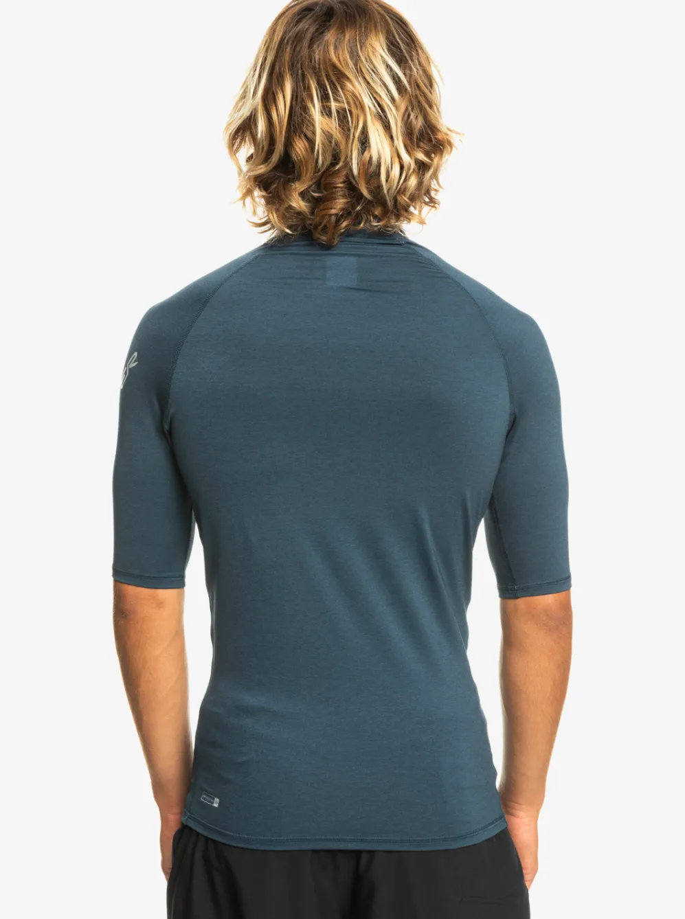 Quiksilver Rashguards|All Time Short Sleeve Upf 50 Rashguard Navy Blazer Heather