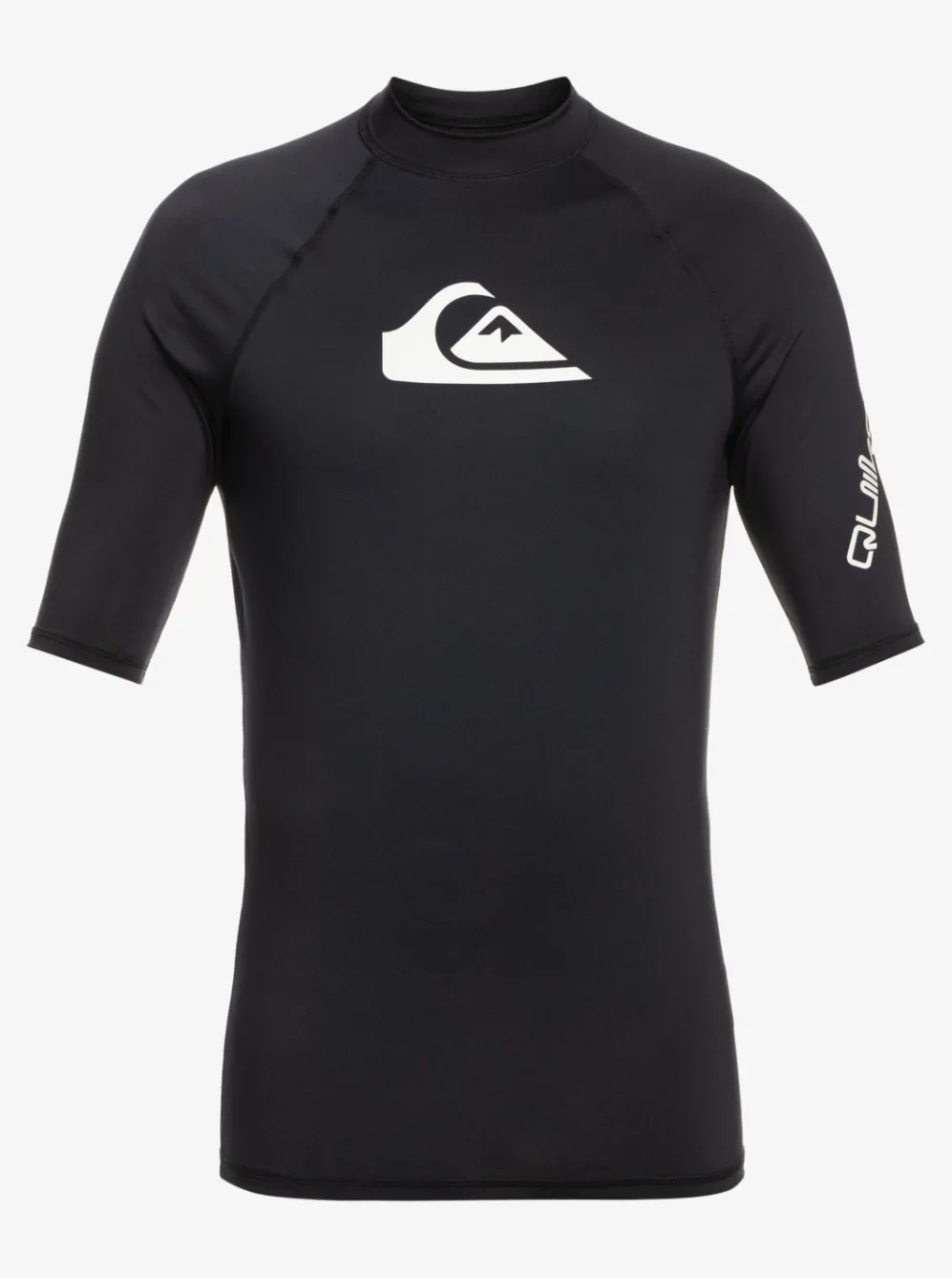 Quiksilver Rashguards|All Time Short Sleeve Upf 50 Rashguard Black
