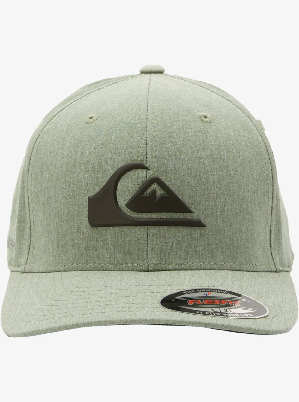 Quiksilver Hats|Amped Up Flexifit Hat Laurel Wreath Heather