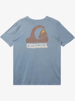 Quiksilver Tees|Andy Y Andy T-Shirt Blue Shadow