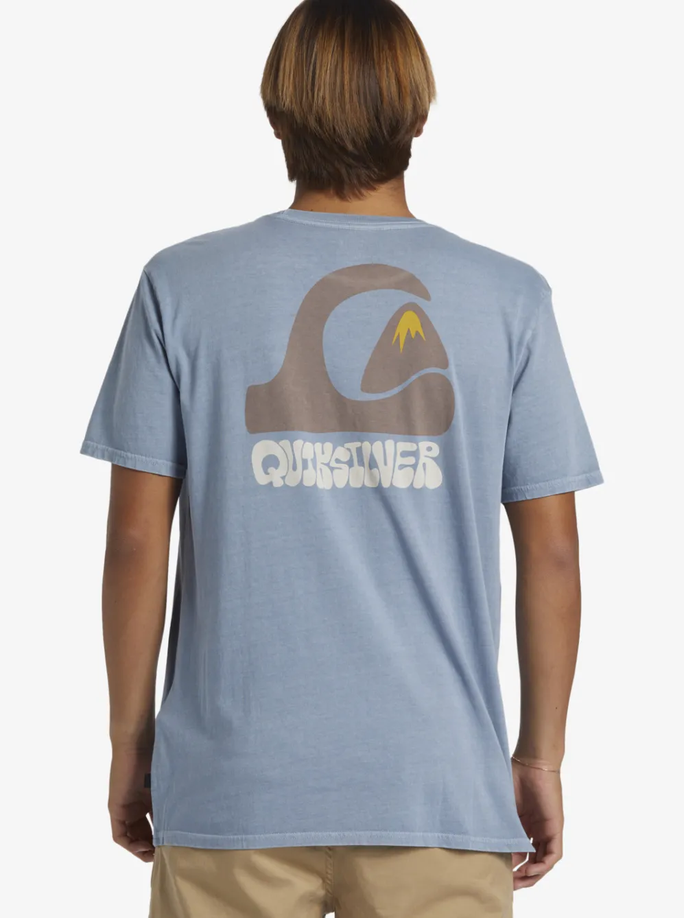 Quiksilver Tees|Andy Y Andy T-Shirt Blue Shadow