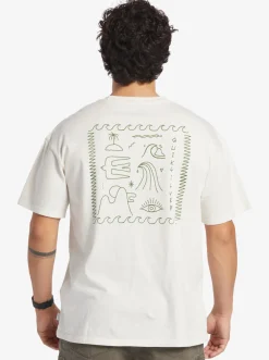 Quiksilver Tees|Bag Of Sun Mnd T-Shirt Gardenia