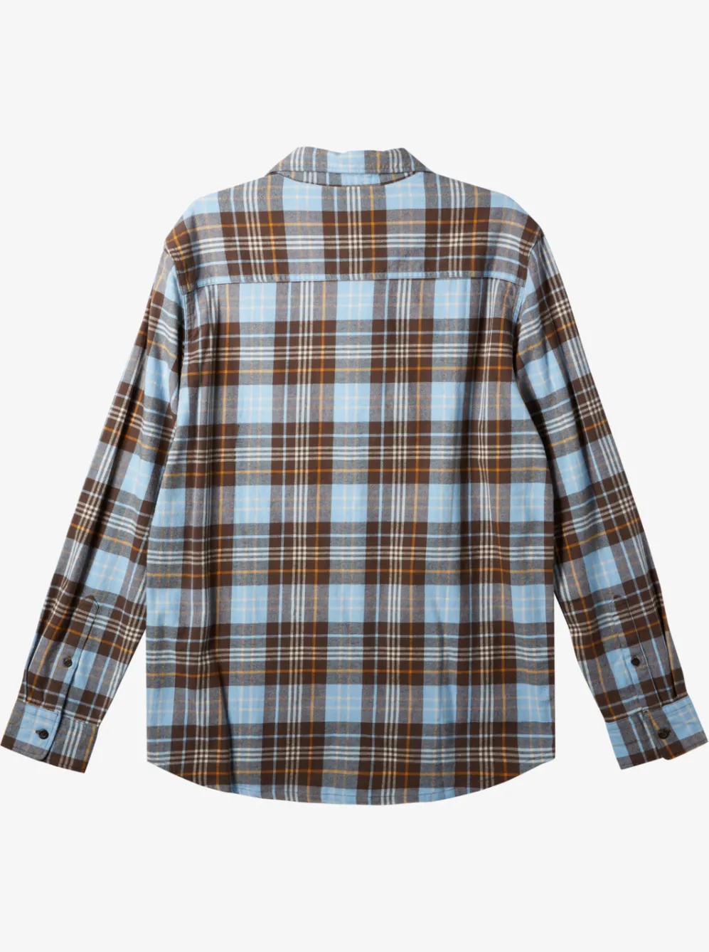 Quiksilver Shirts & Polos|Banchor Long Sleeve Shirt Major Brown Banchor