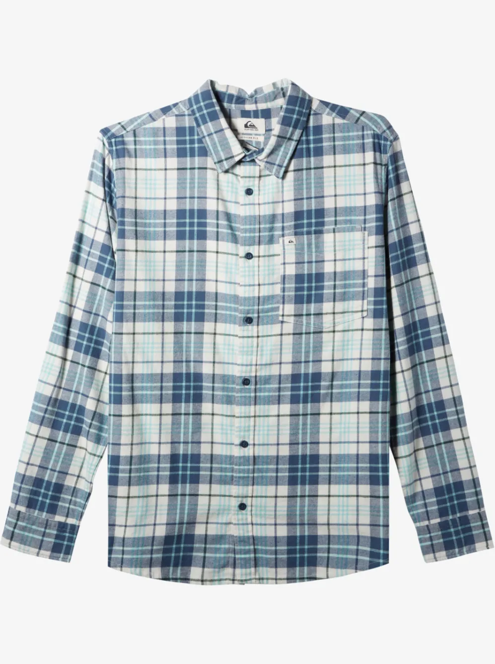 Quiksilver Shirts & Polos|Banchor Long Sleeve Shirt Snow White Banchor