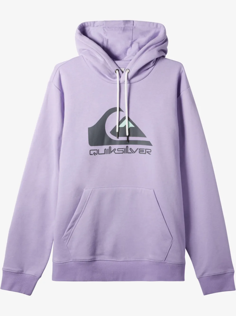 Quiksilver Sweatshirts & Hoodies|Big Logo Pullover Hoodie Purple Rose