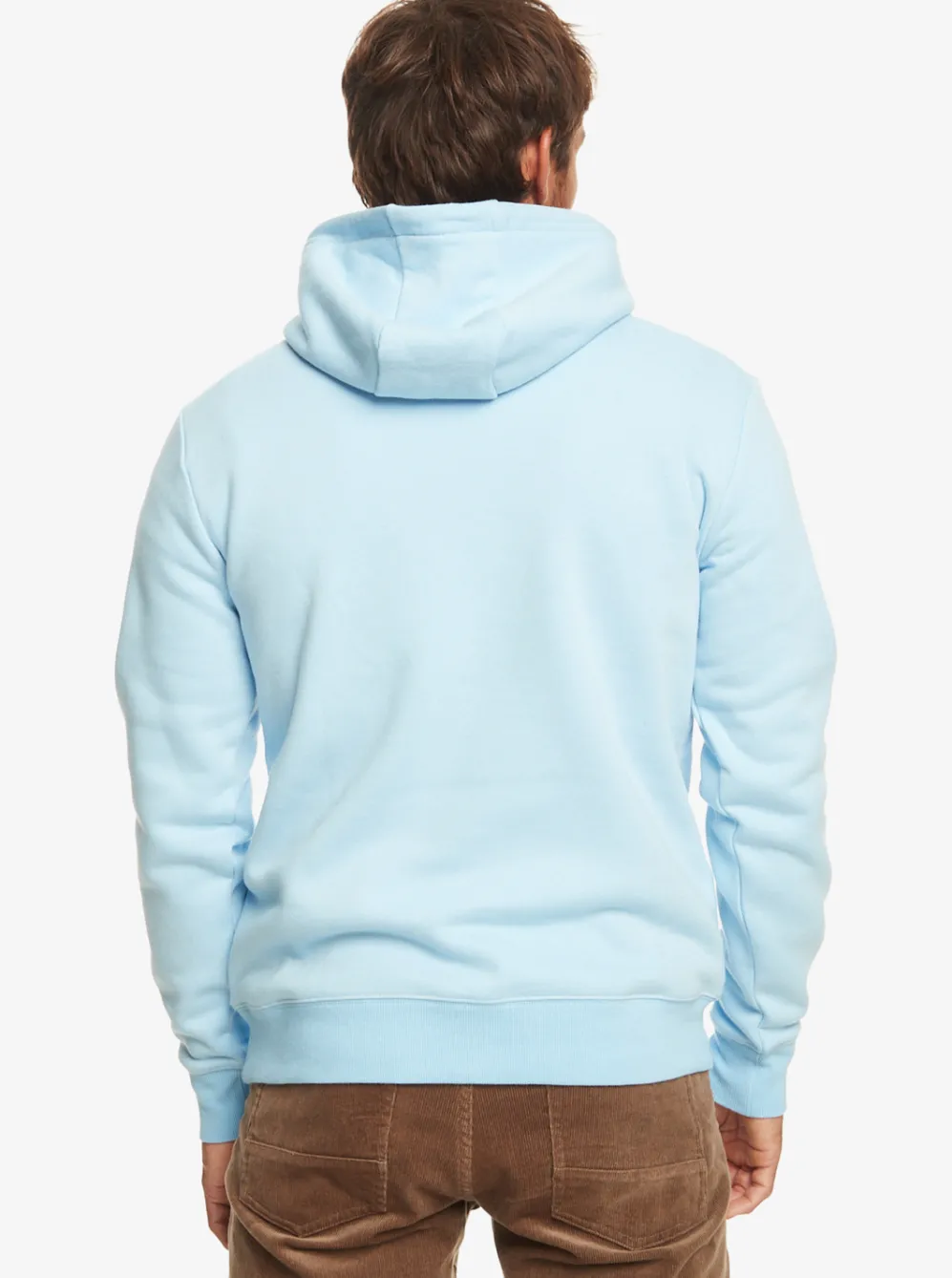 Quiksilver Sweatshirts & Hoodies|Big Logo Pullover Hoodie Clear Sky