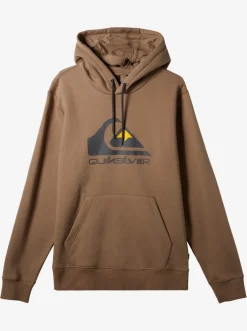 Quiksilver Sweatshirts & Hoodies|Big Logo Pullover Hoodie Fossil