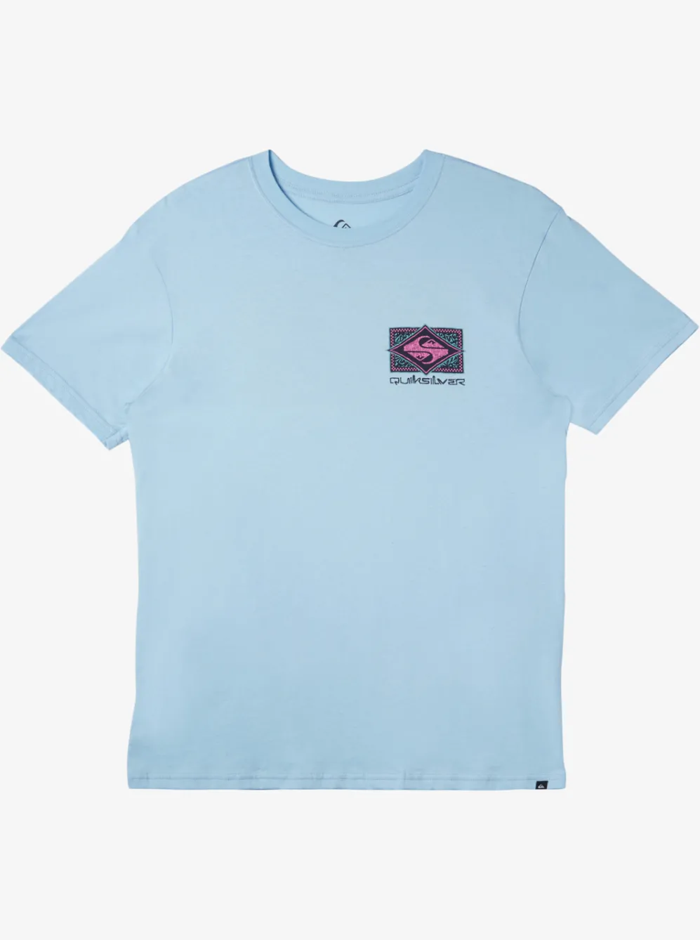 Quiksilver Tees|Black Flash T-Shirt Clear Sky
