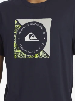 Quiksilver Tees|Boardshort Linked T-Shirt Navy Blazer