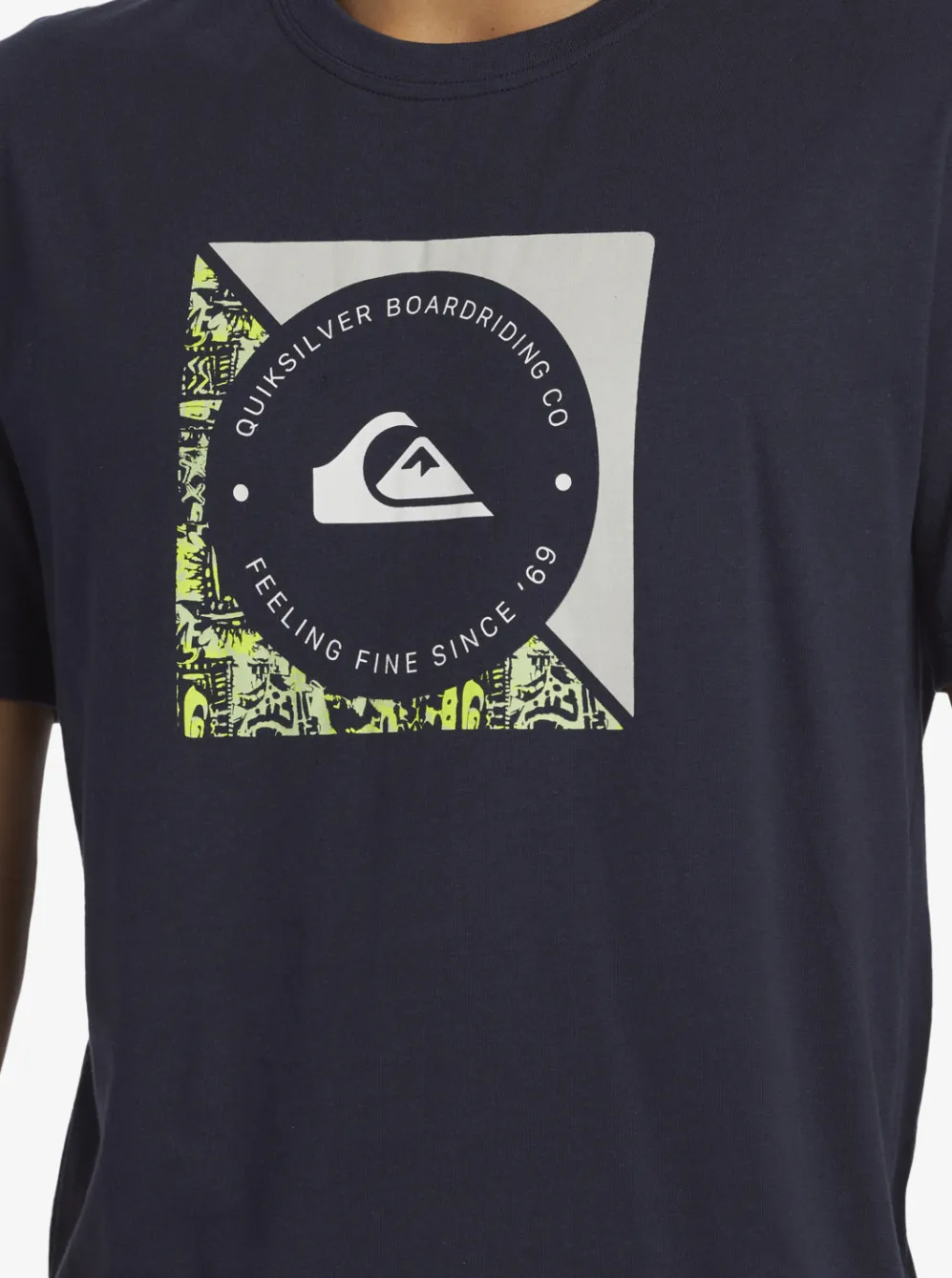 Quiksilver Tees|Boardshort Linked T-Shirt Navy Blazer