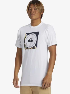 Quiksilver Tees|Boardshort Linked T-Shirt White