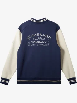 Quiksilver Sweatshirts & Hoodies|Bomber Zip-Up Fleece Naval Academy