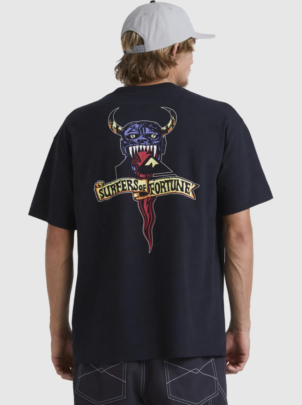 Quiksilver Tees|Boogieman T-Shirt Black