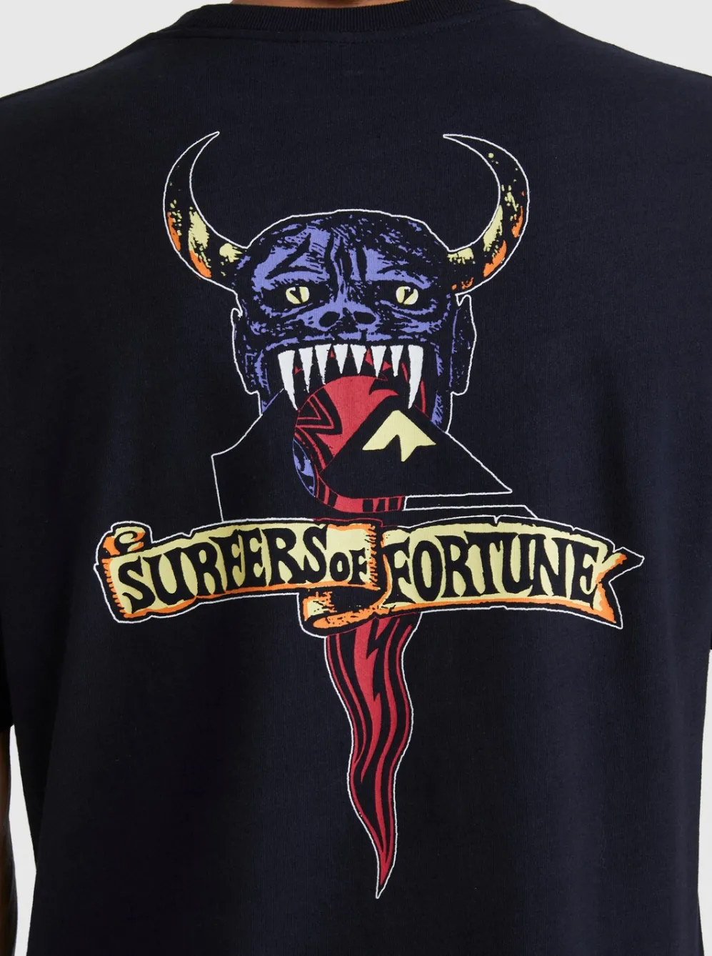 Quiksilver Tees|Boogieman T-Shirt Black