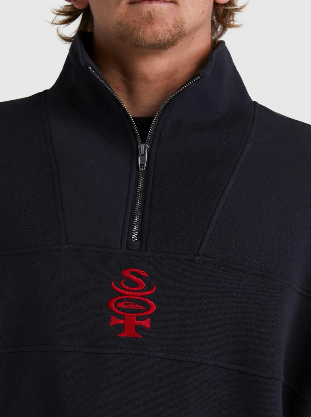 Quiksilver Sweatshirts & Hoodies|Boogieman Zip Sweatshirt Black