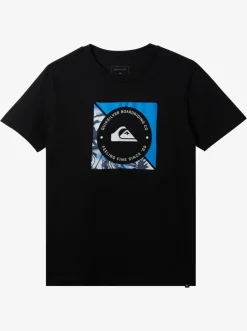 Quiksilver Tees|Boy'S 8-16 Boardshort Linked T-Shirt Black