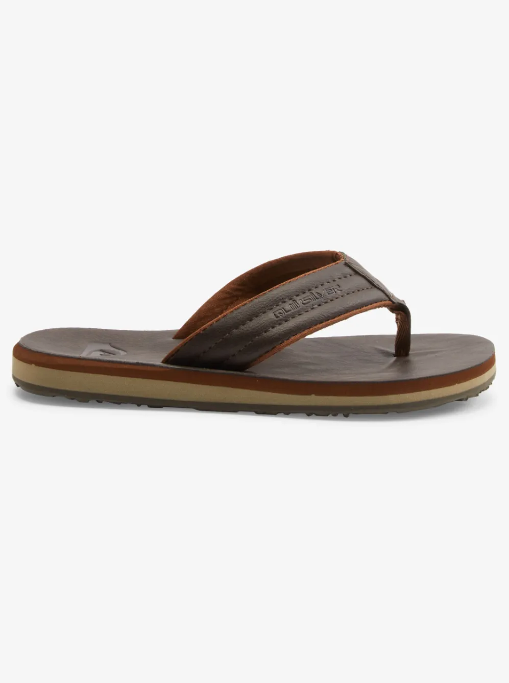 Quiksilver Sandals|Boy'S 8-16 Carver Nubuck Sandals Demitasse - Solid