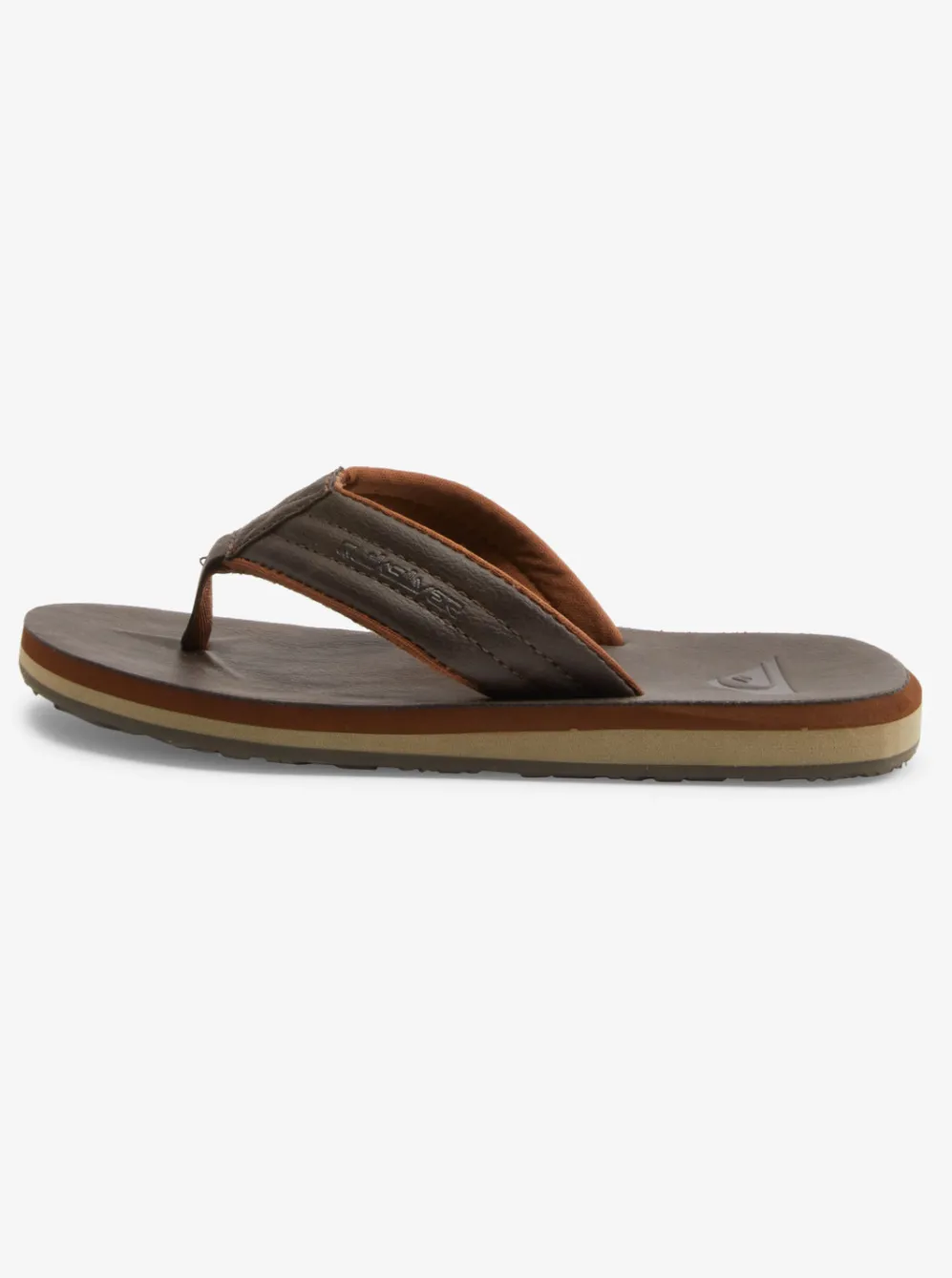 Quiksilver Sandals|Boy'S 8-16 Carver Nubuck Sandals Demitasse - Solid