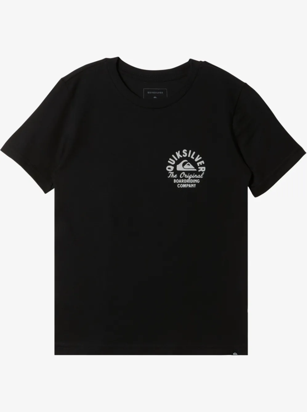 Quiksilver Tees|Boy'S 8-16 Circled Script T-Shirt Black