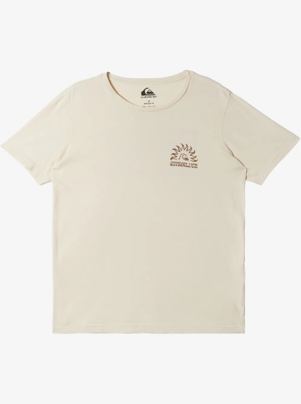 Quiksilver Tees|Boy'S 8-16 Earthy Type T-Shirt Birch