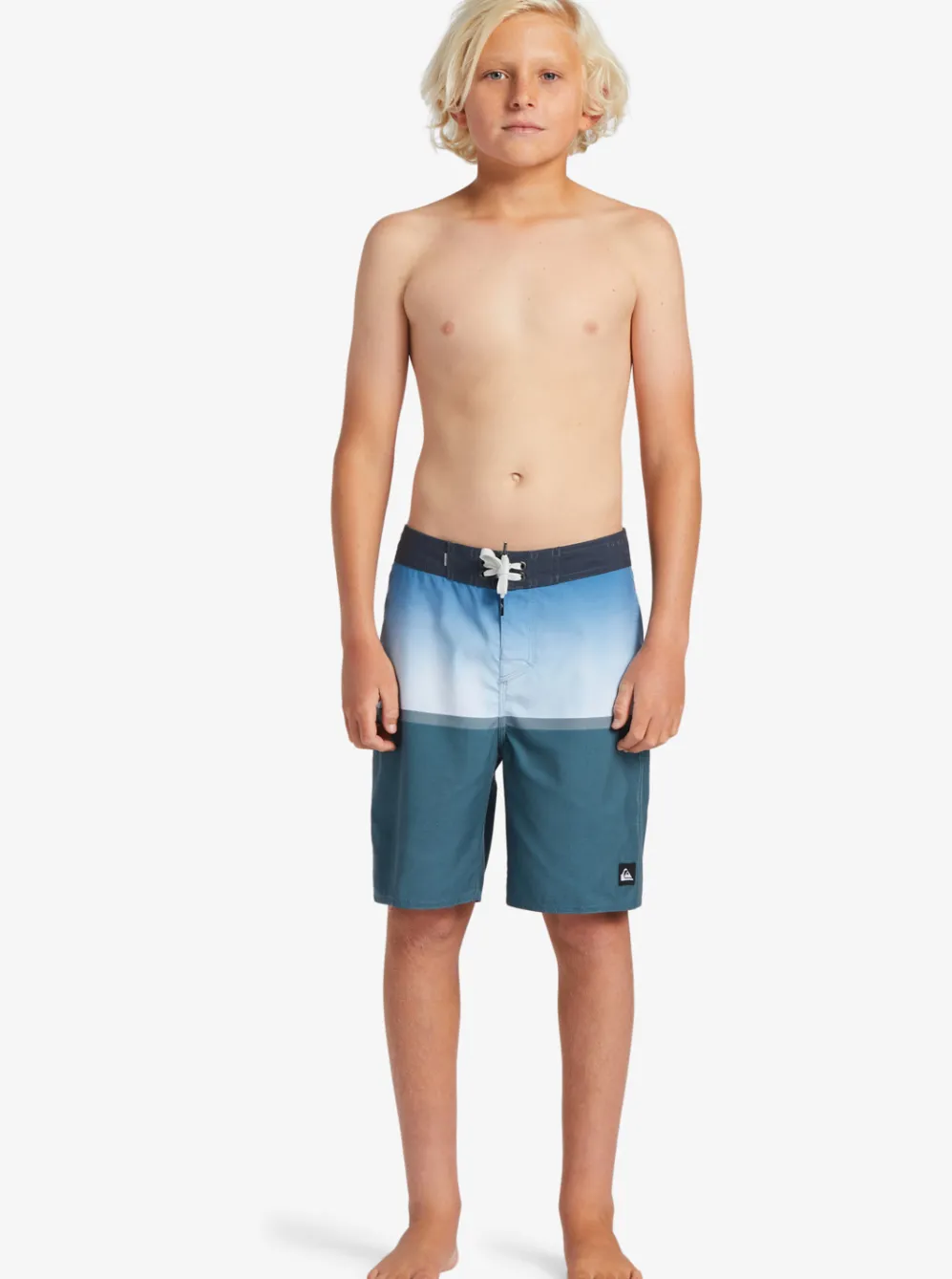 Quiksilver Shorts|Boys 8-16 Everyday Division 17" Boardshorts Aegean Blue
