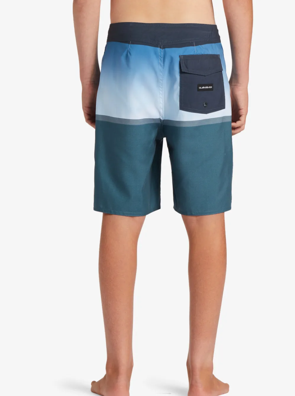 Quiksilver Shorts|Boys 8-16 Everyday Division 17" Boardshorts Aegean Blue