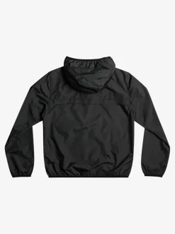 Quiksilver Jackets|Boy'S 8-16 Everyday Water Repellent Windbreaker Black