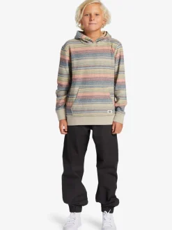 Quiksilver Jackets|Boys 8-16 Great Otway Hoodie Plaza Taupe Great Otway