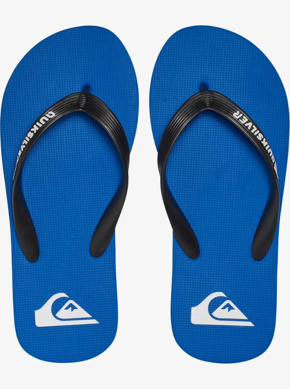 Quiksilver Sandals|Boy'S 8-16 Molokai Flip-Flops Black/Blue/Black