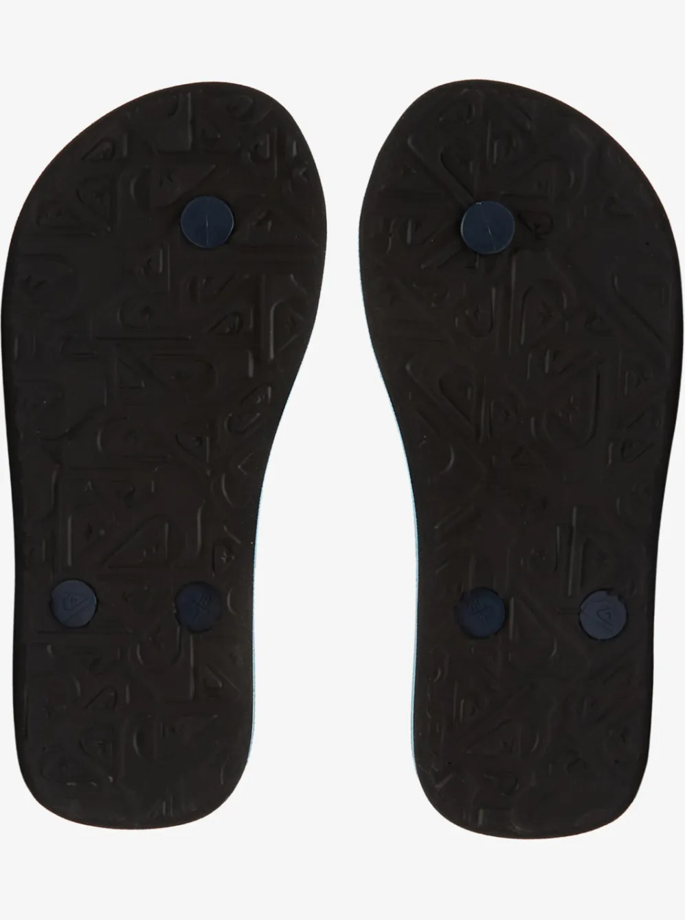 Quiksilver Sandals|Boy'S 8-16 Molokai Flip-Flops Black/Green/Blue