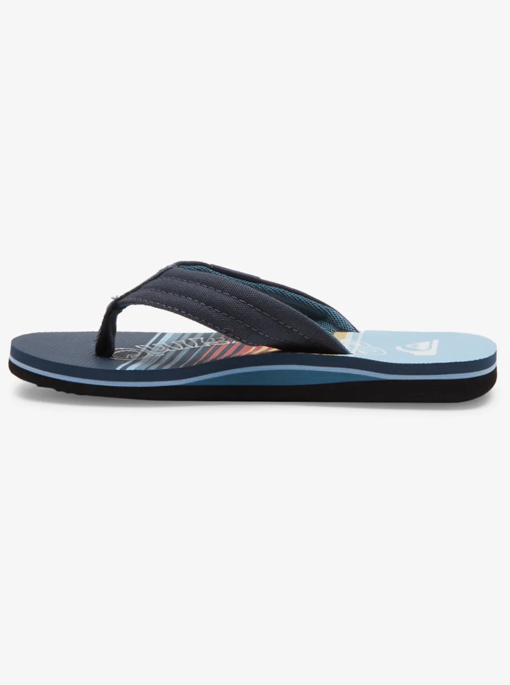 Quiksilver Sandals|Boy'S 8-16 Molokai Layback Sandals Blue 4