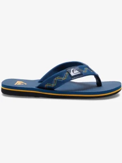 Quiksilver Sandals|Boy'S 8-16 Molokai Stitchy Sandals Blue 1