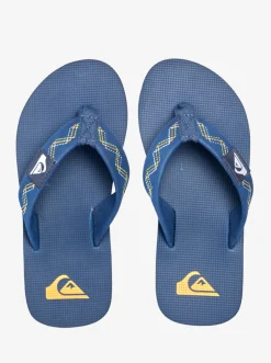 Quiksilver Sandals|Boy'S 8-16 Molokai Stitchy Sandals Blue 1
