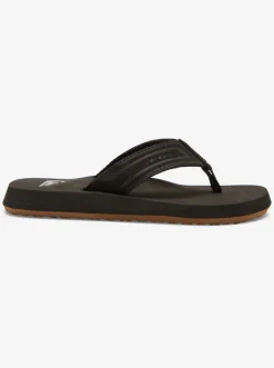 Quiksilver Sandals|Boy'S 8-16 Monkey Wrench Core Sandals Black 1
