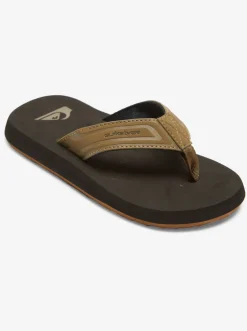 Quiksilver Sandals|Boy'S 8-16 Monkey Wrench Core Sandals Tan 1