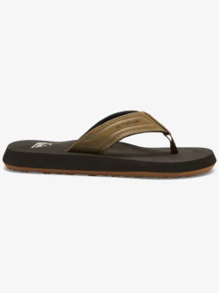 Quiksilver Sandals|Boy'S 8-16 Monkey Wrench Core Sandals Tan 1
