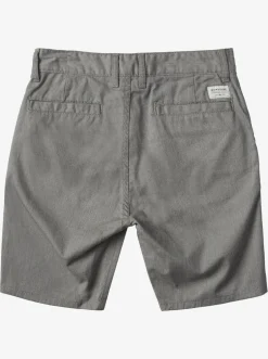 Quiksilver Shorts|Boy'S 8-16 New Everyday Union Stretch Chino Shorts Light Grey Heather