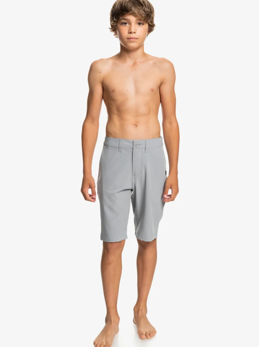 Quiksilver Shorts|Boy'S 8-16 Ocean Union 19" Amphibian Boardshorts Sleet