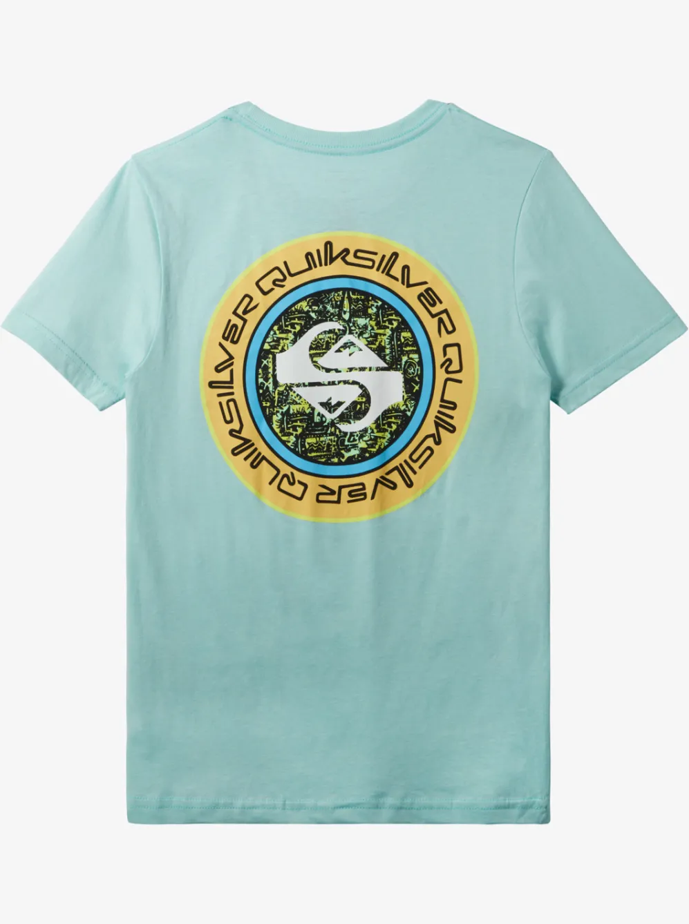 Quiksilver Tees|Boy'S 8-16 Omni Circle T-Shirt Pastel Turquoise