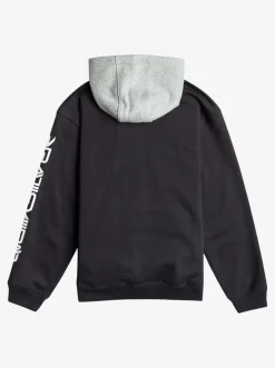 Quiksilver Sweatshirts & Hoodies|Boy'S 8-16 Omni Logo Hoodie Black