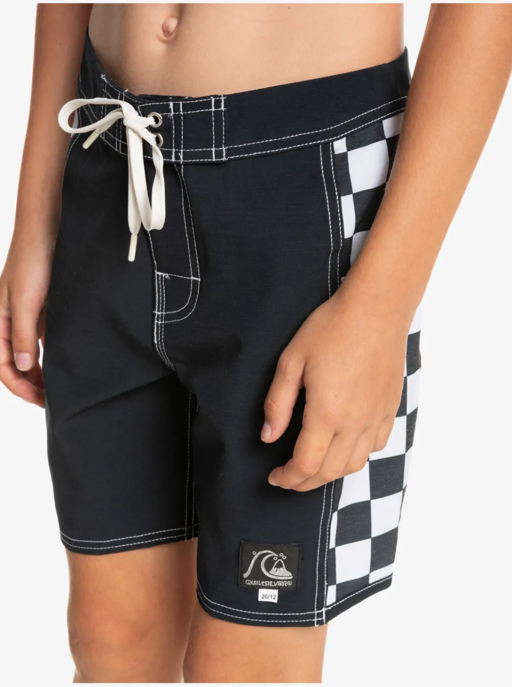 Quiksilver Shorts|Boy'S 8-16 Original Arch 15" Boardshorts Black