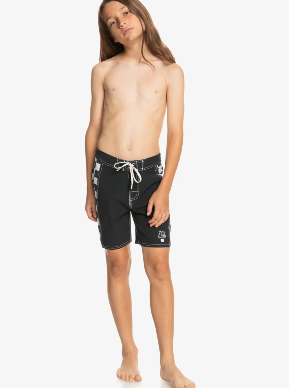 Quiksilver Shorts|Boy'S 8-16 Original Arch 15" Boardshorts Black