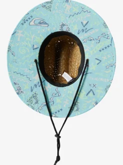 Quiksilver Hats|Boy'S 2-7 Outsider Jb Sun Hat Pastel Turquoise Next Gen 233