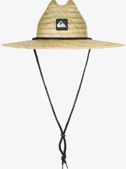 Quiksilver Hats|Boy'S 8-16 Pierside Straw Lifeguard Hat Natural