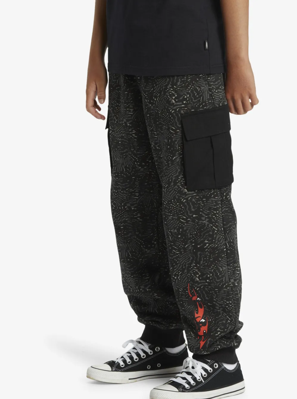 Quiksilver Pants & Jeans|Boy'S 8-16 Radical Cargo Joggers Black Radical Times 233